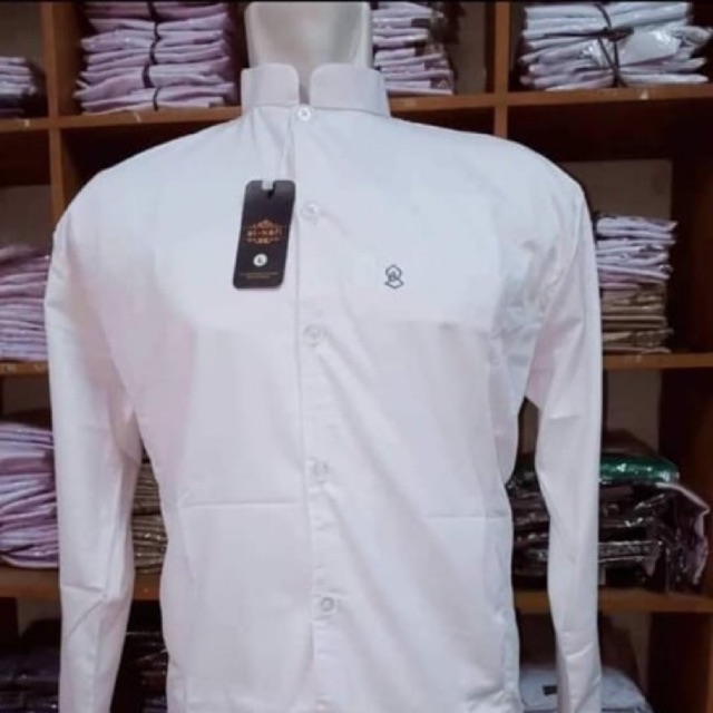 Baju Koko Al Kafi Kantong Terompah PUTIH