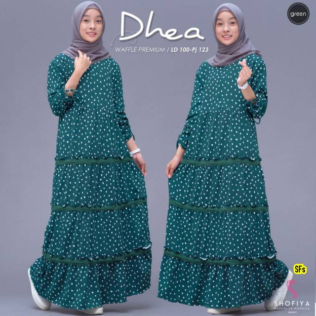 GAMIS REMAJA DHEA DRESS ORI SHOFIYA