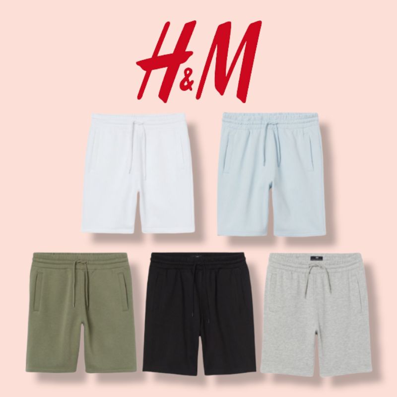 CELANA PENDEK H&amp;m NON gulung short pants hnm pria short pants hnm wanita