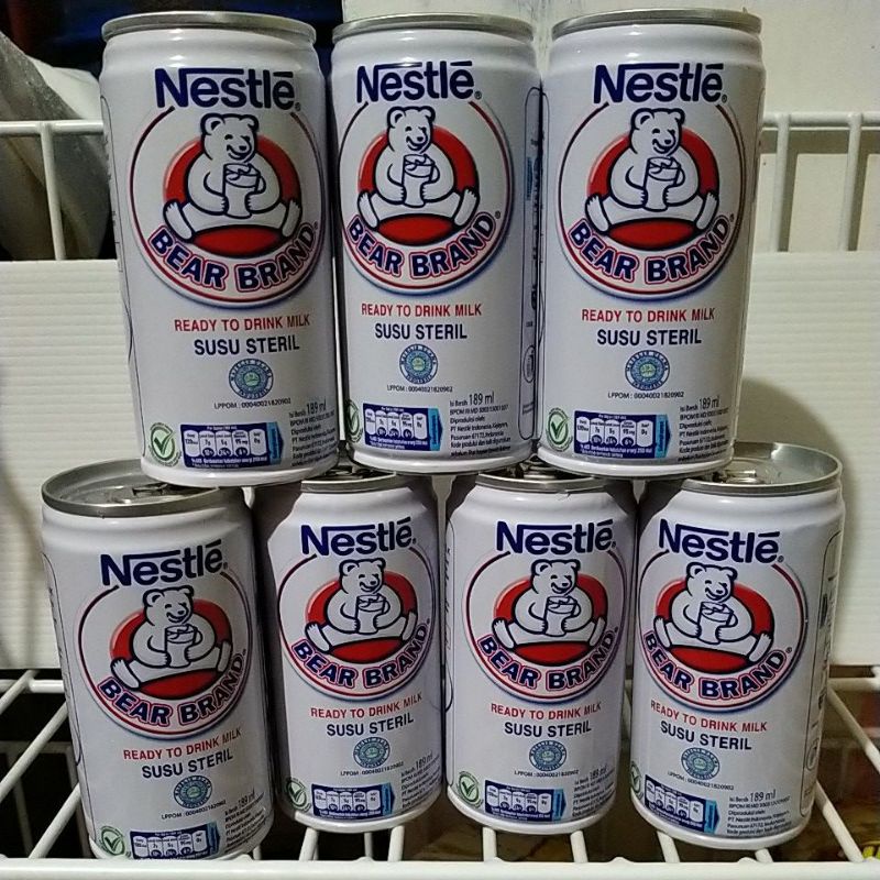 

Nestle Bear Brand Susu Steril 189 ml