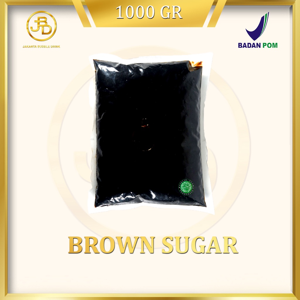 Brown Sugar Syrup (Liquid) Kemasan 1 Kg