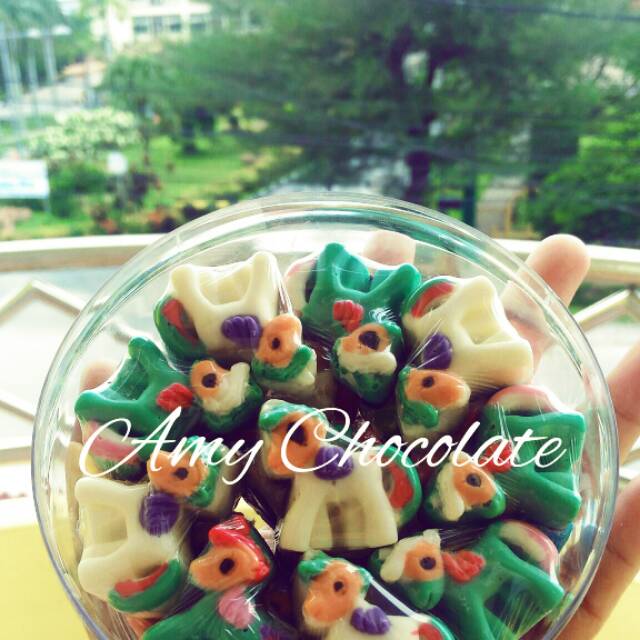 

Coklat praline motif kuda poni