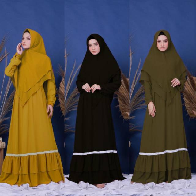 Gamis Kayla Syar'i set