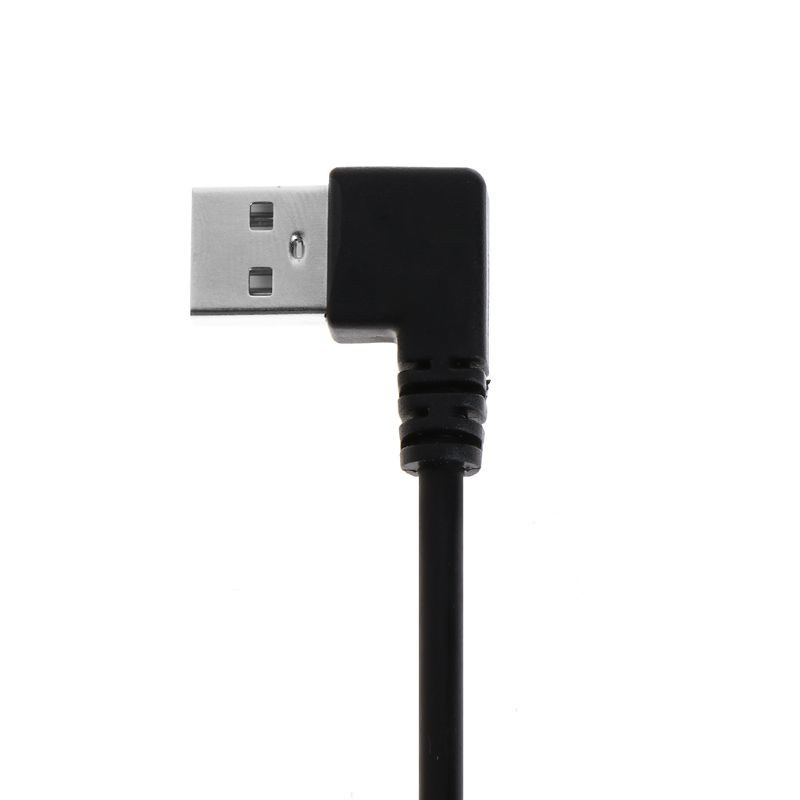 Btsg Kabel Adapter Extension Usb 2.0 Female Tipe A Ke Male Sudut Kanan 90 Derajat Panjang 20cm