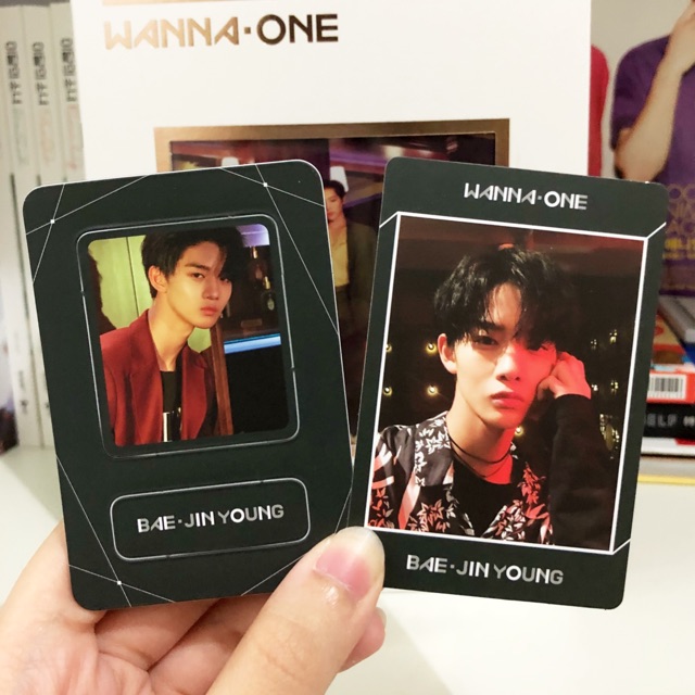 WANNA ONE - UNDIVIDED BAE JINYOUNG PHOTOCARD / MAGNET (NO.1 VER)