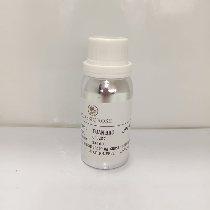 BIBIT PARFUM. BIBIT PARFUM ANA ABYAD. TUAN BRO. BIBIT PARFUM 100ML. CLASSIC ROSE.