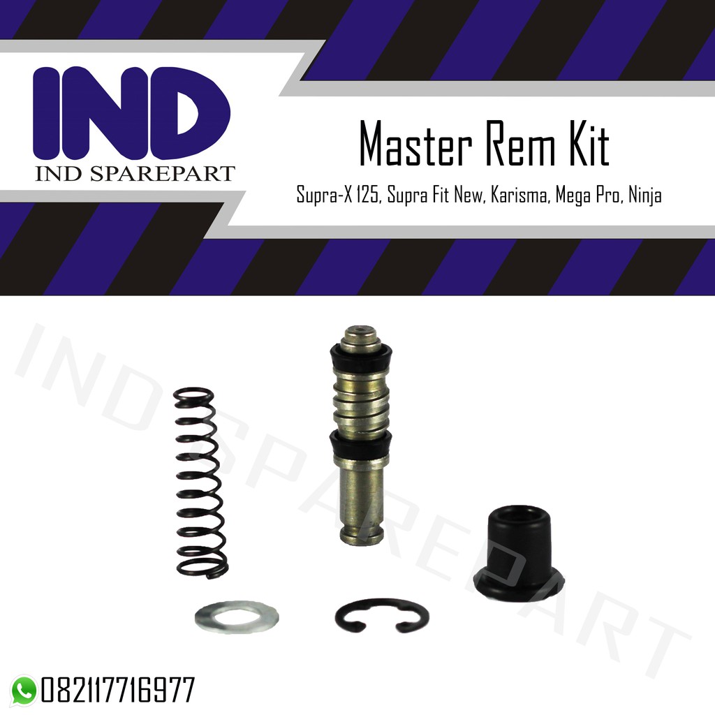 Master Rem Kit Supra X 125/Supra Fit New/Karisma/Mega Pro/Ninja/Supra X