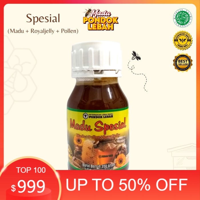 

Madu Spesial 350gr PONDOK LEBAH