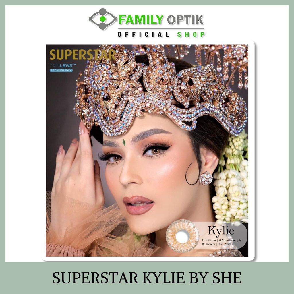 Superstar Kylie Softlens Warna Premium