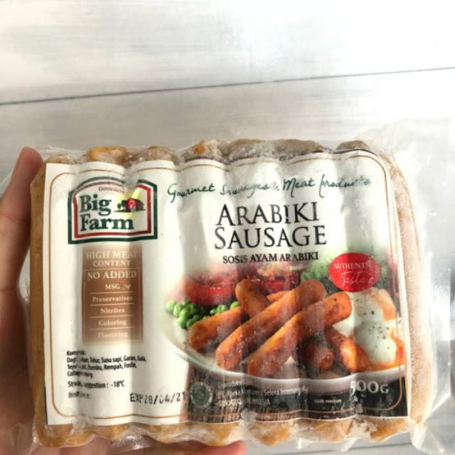 

BIGFARM Arabiki Chicken Sausage 500gr