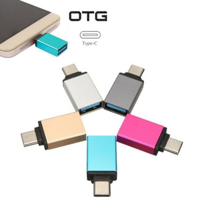 OTG TYPE C USB 3.0 METAL ALLOY SUPER SPEED TRANSFER DATA OTG TYPE-C FLECO