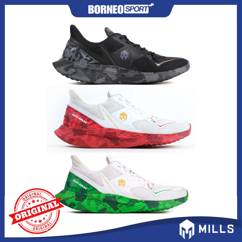 SEPATU RUNNING MILLS TREXIMO OMEGA GARUDA / SEPATU RUNNING MILLS ORIGINAL
