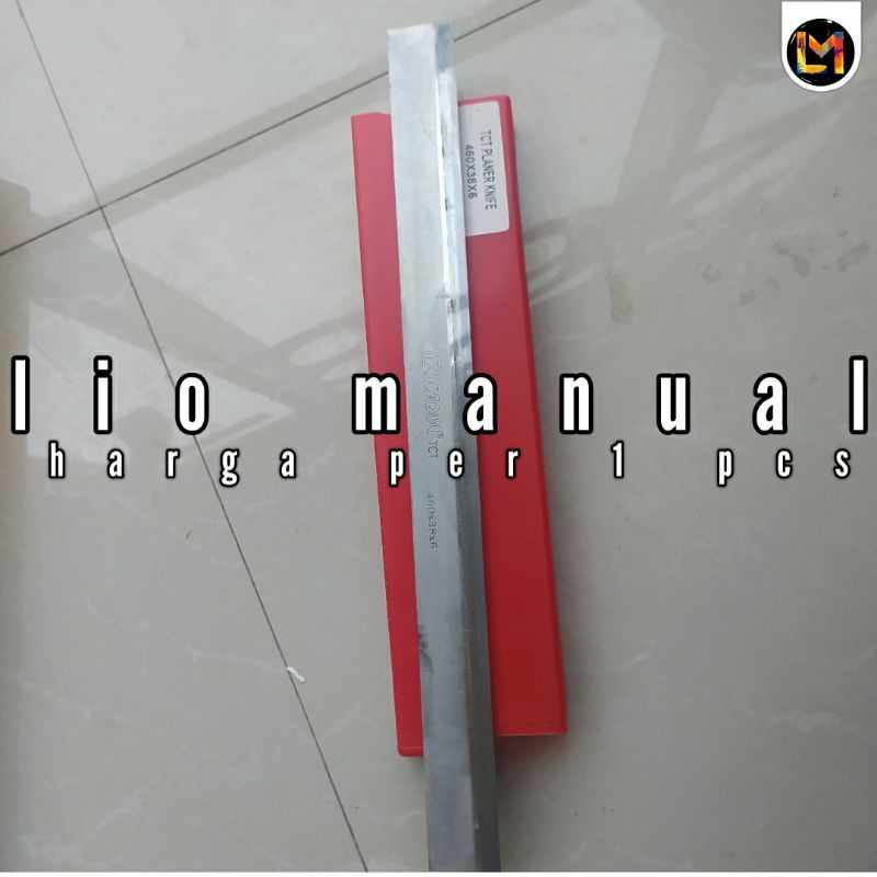 Pisau dobel Planer TCT 460 x 38 x 6 Mm KADUR TCT Mata joniter duduk 46 Cm
