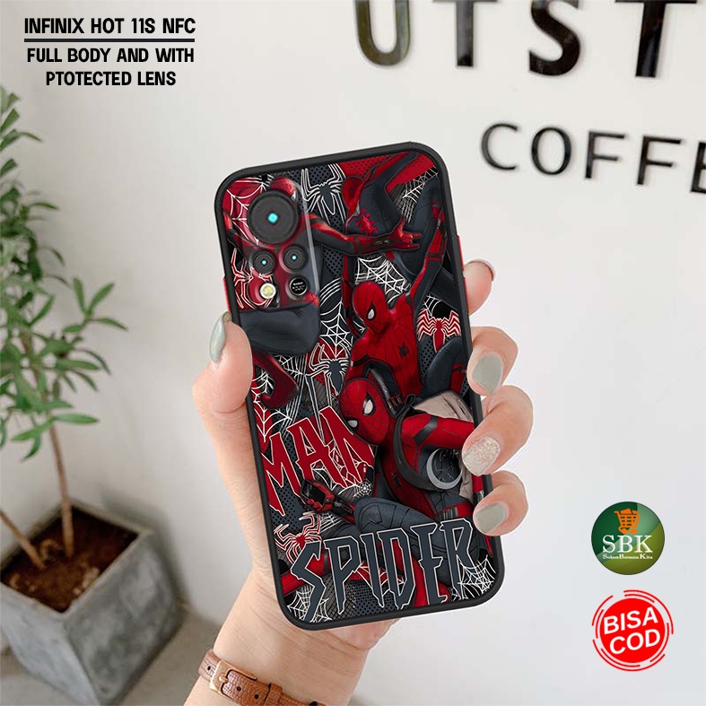 SBK Case - Case SPIDERMAN Infinix Hot 11S NFC - Case Termurah - Case Terbaru - Case Terlaris - Kesin