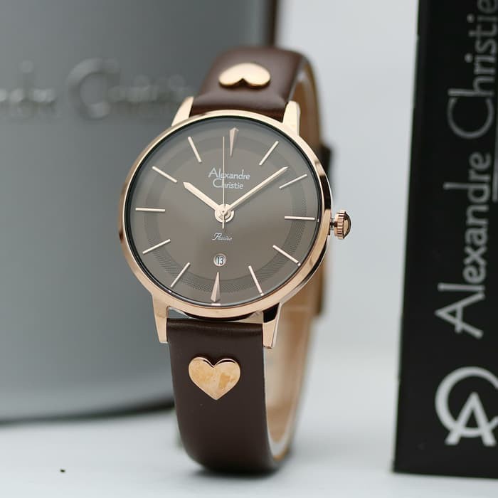 ORIGINAL Jam Tangan Wanita Alexandre Christie AC 2774 / AC2774 Garansi 1 Tahun