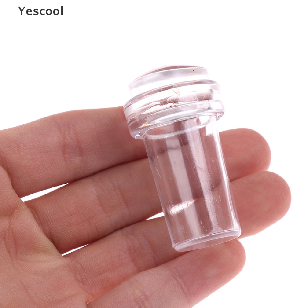 Yes Set Stamperscraper Jelly Silikon Transparan Untuk Dekorasi Nail Art