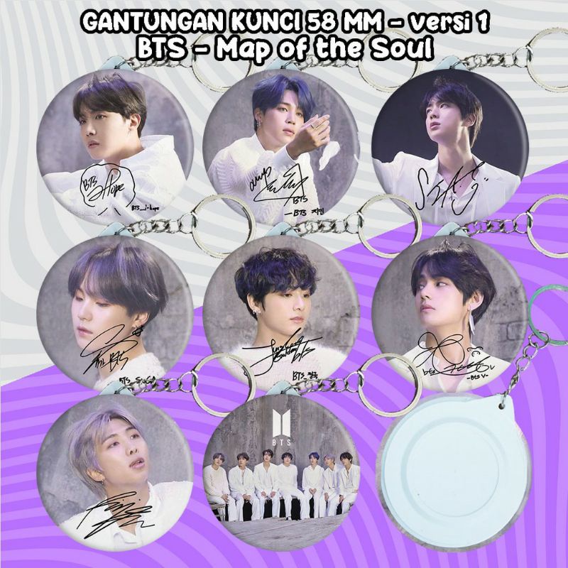 Gantungan kunci BTS gantungan kunci akrilik gantungan kunci acrylic merch bts