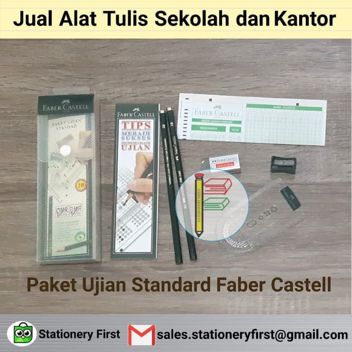 

Paket Ujian - Paket Alat Tulis - Paket Puzzle Anak Paket Ujian Standard Faber Castell Produk Terbaik