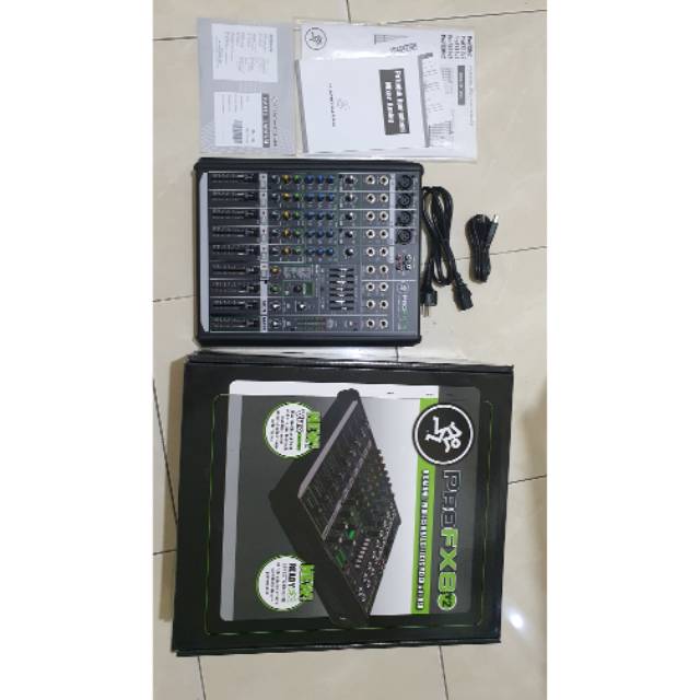 Mixer mackie pro fx8 v2 made in usa