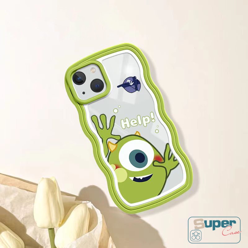 Soft Case TPU Motif Kartun Monster University Untuk iPhone 11 12 13 14 Pro MAX 7plus 6 6s 7 8 Plus 14 Plus XR X XS MAX SE 2020