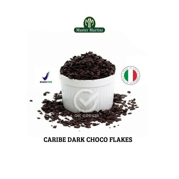 Master Martini Caribe Dark Choco Flakes / Coklat Keping (1kg)