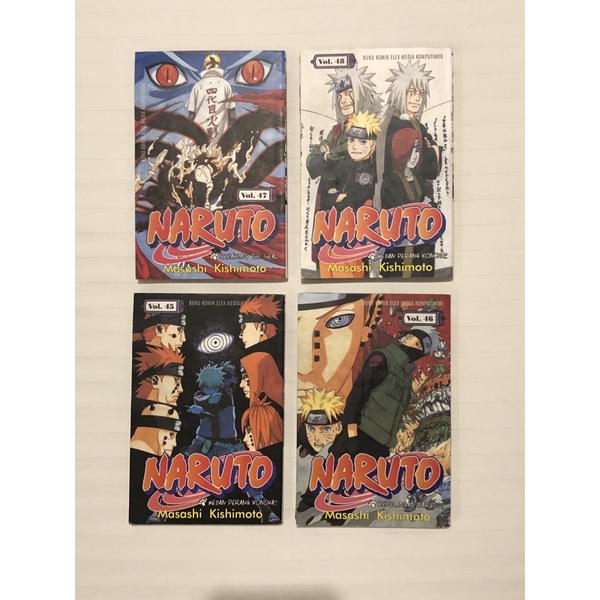 komik naruto , komik anak , komik jepang , buku naruto , komik , komik bekas