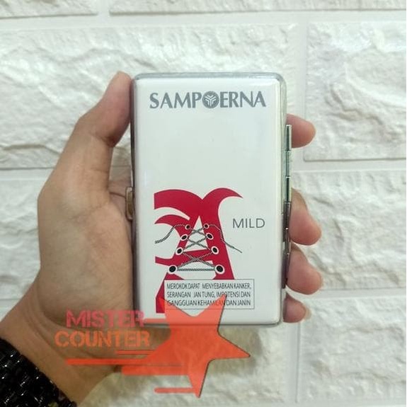 BAYAR DITEMPAT - Kotak Rokok Karakter A Mild Putih - 662.11 / Kotak Roko Unik / Kotak Roko Keren / K