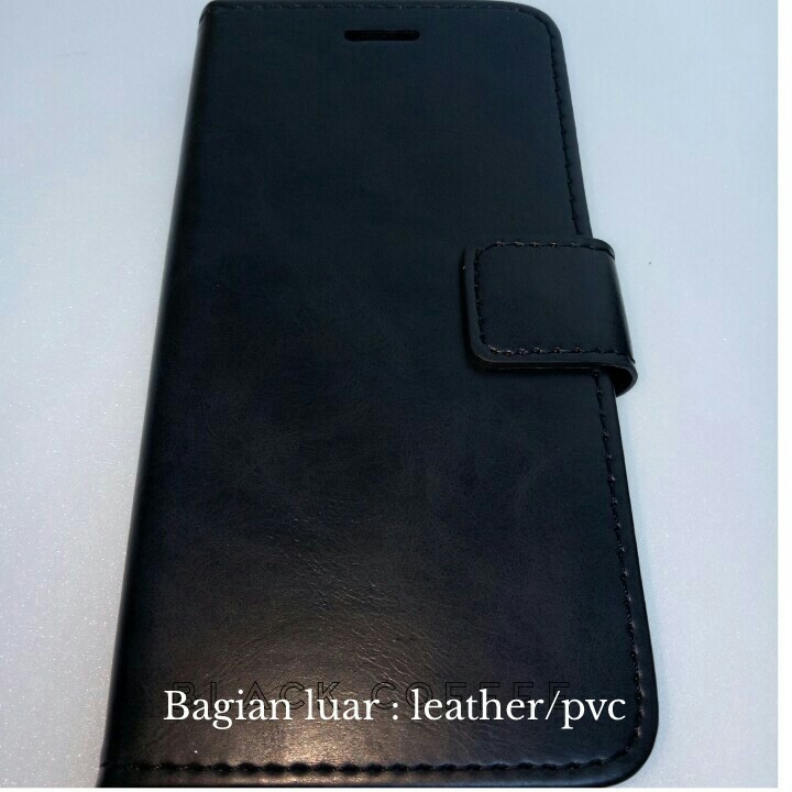 sarung buku kulit nokia 6.1 plus x6 LEATHER CASE FASHION NOKIA