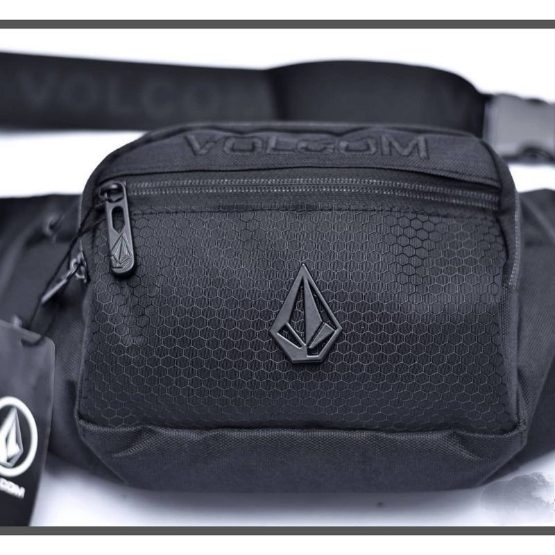 westbag volcom grade ORI import / Tas pria bahan tawon polyster / Tas distro