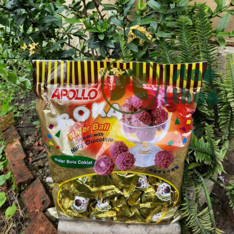 Apollo roka wafer ball cokelat Malaysia isi 70 & 50 pcs