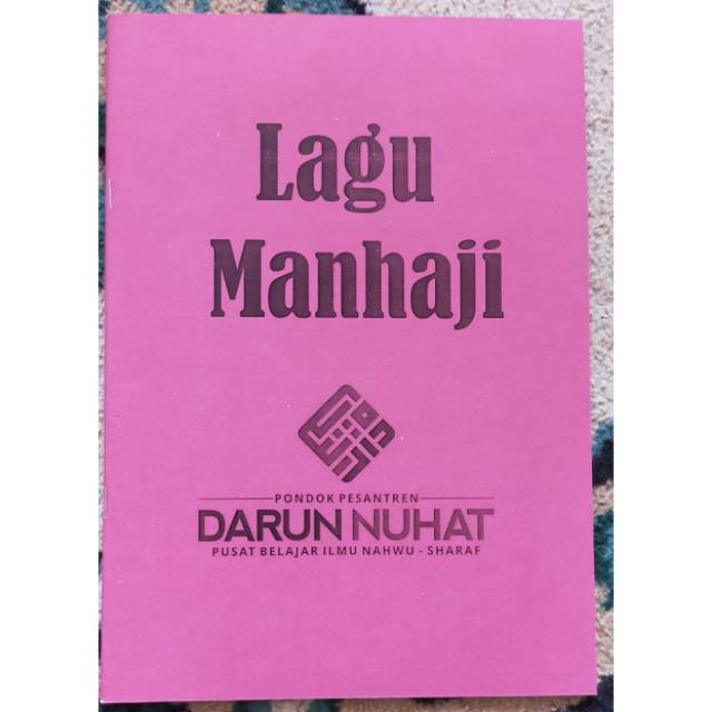BUKU LAGU METODE NAHWU SHOROF MANHAJI