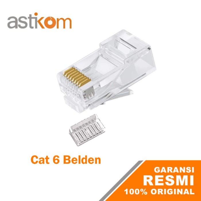 Konektor RJ45 Cat 6 Belden Connector RJ 45 CAT6 | By Astikom