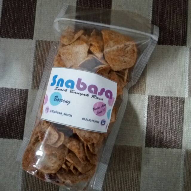 

Snabasa Snack Baso Goreng Basreng Kerupuk Khas Cimahi - 1 KG 1000 Gram