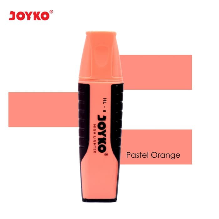 

NEW STOCK HIGHLIGHTER / PENANDA JOYKO HL-8 / PASTEL ORANGE COLOR