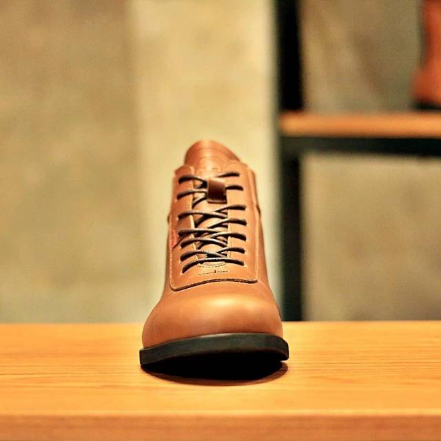 ERUDITE Brown Original - Sepatu Kulit Men's Shoes - Boots Classic Pria - Leather Shoes