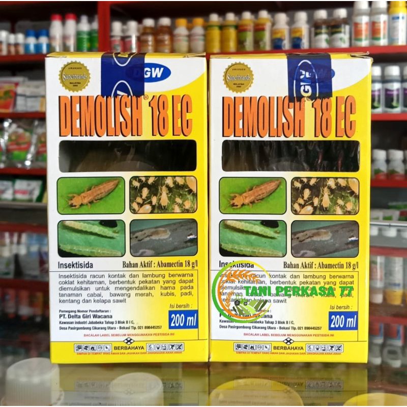 Insektisida Demolish 18EC Abamektin 18g/l