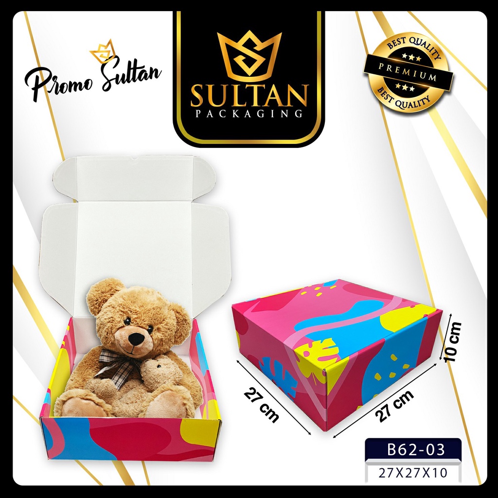 

Box Hampers - Gift Box Colorful - Kotak Kado Jumbo Tebal - B62-03
