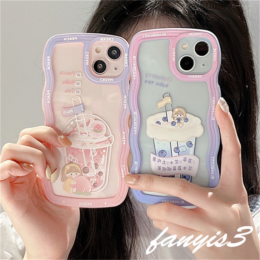 Compatible For iPhone 14 13 12 11 Pro Max X XR Xs Max 8 7 6 6s Plus SE 2020 Soft Case TPU Transparan Motif Bunga Kuning Untuk