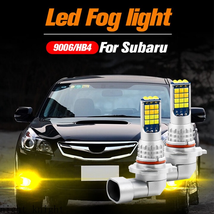 2pcs Lampu Kabut LED Untuk Subaru Forester SH Outback BL BP Legacy BP BM 4 5 mk4 mk5 Impreza GR GH GE GV HB4 9006