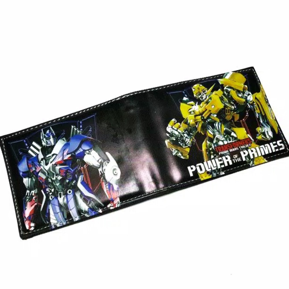 6.6 Shopee Belanja Gratis!! Dompet Kulit Anak Laki-Laki Gambar Superhero Captain Amerika Batman Transformer Ironman Avengers Dll