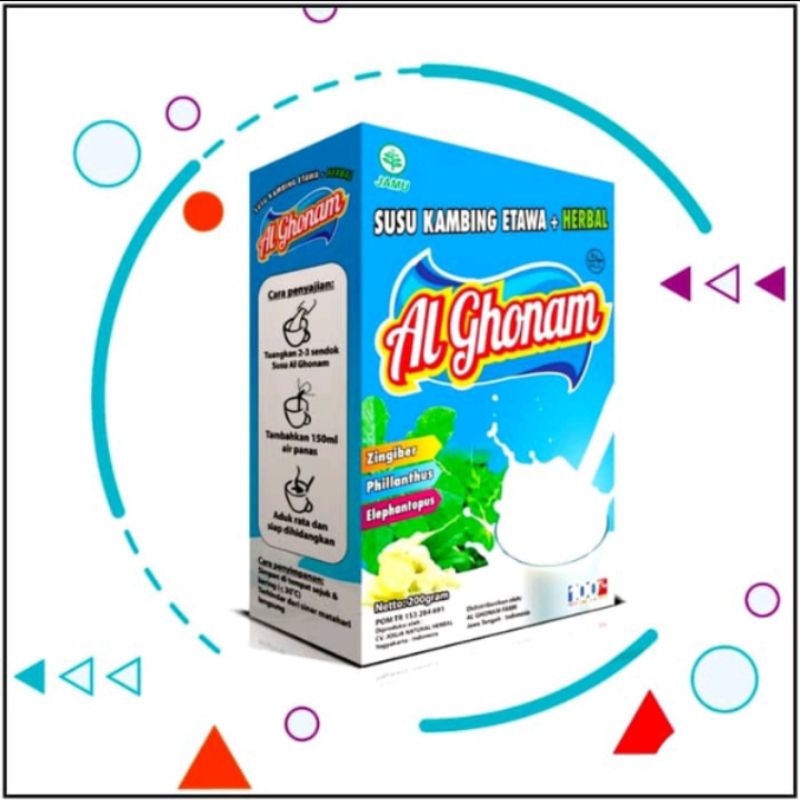 

AL GHONAM Susu Kambing Etawa 200gram BPOM