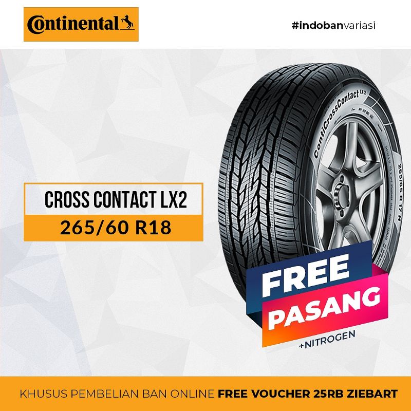 BAN CONTINENTAL CC LX 2 265/60 R18