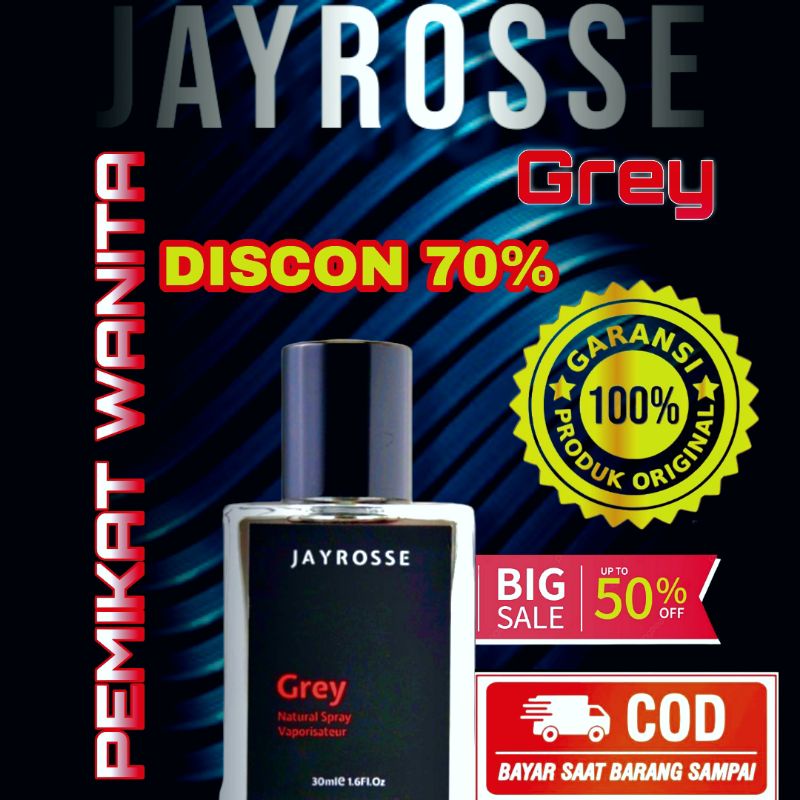 (TERLARIS) PARFUM JAYROSSE - PARFUM PRIA/WANITA TAHAN LAMA