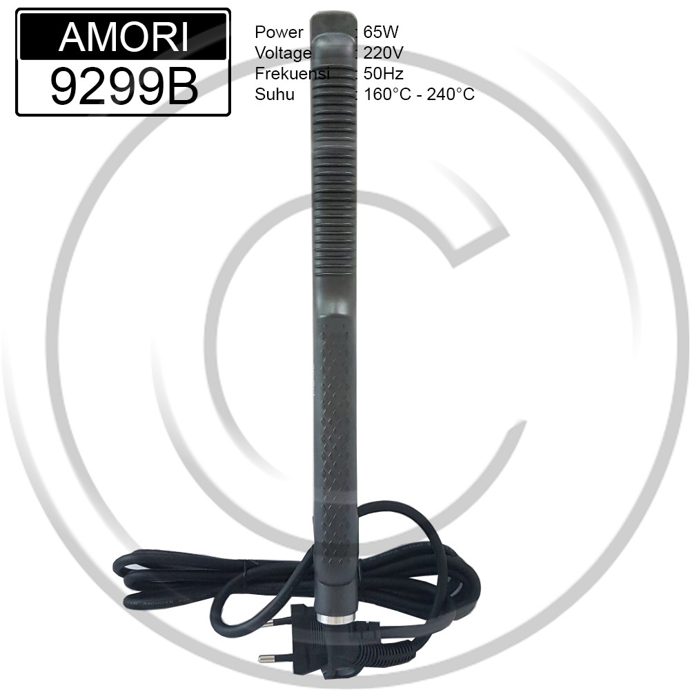 AMORI / AMORI-9299B / Catokan Rambut 2in1 Lurus &amp; Curly