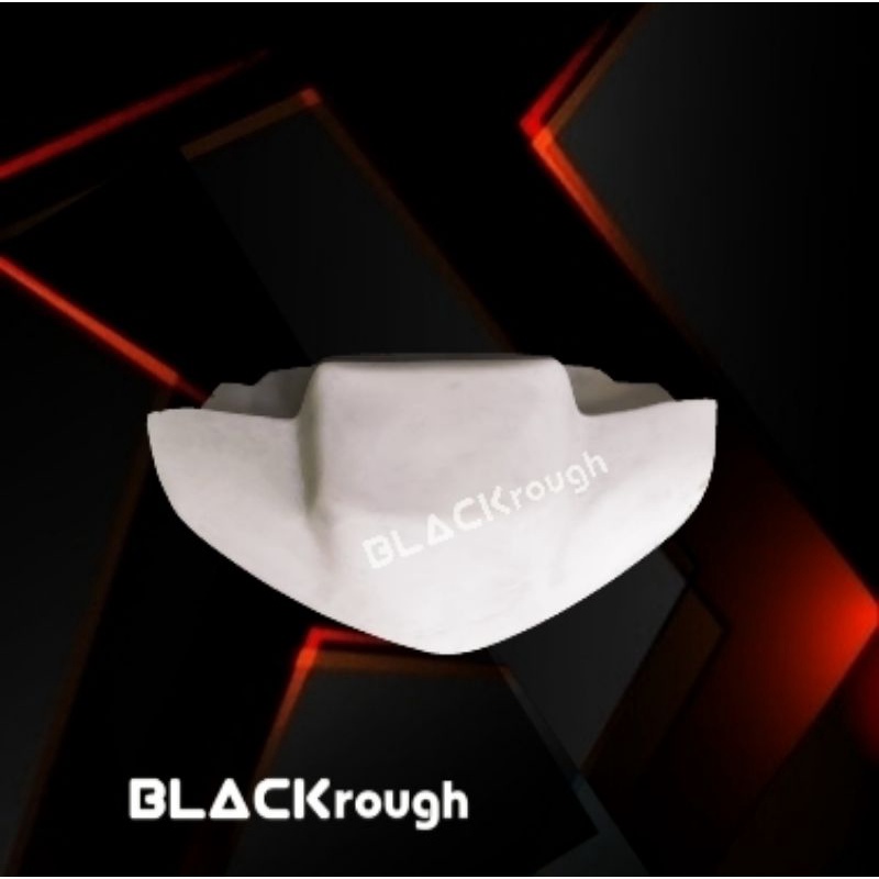 Batok buta F1Zr putih fiberglass road race