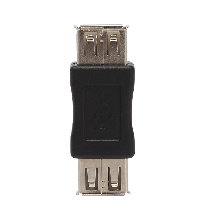 Vivi Adapter Konverter Usb 2.0 Tipe A Female Ke Female Untuk Transfer Data / Charger