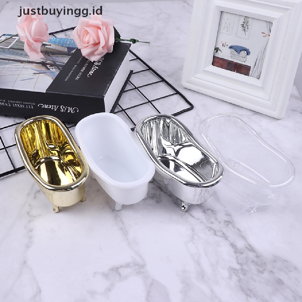 (Justbuyingg.Id) Tempat Sabun / Perhiasan Bentuk Bathtub Ukuran Mini