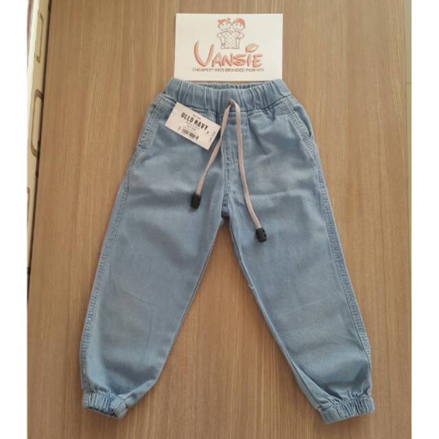 Celana panjang anak jeans joger imurahi keren lucu Shopee 