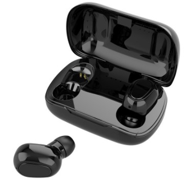 TWS-L21 Earphone Wireless Bluetooth untuk Android & iPhone Versi Bluetooth 5.0