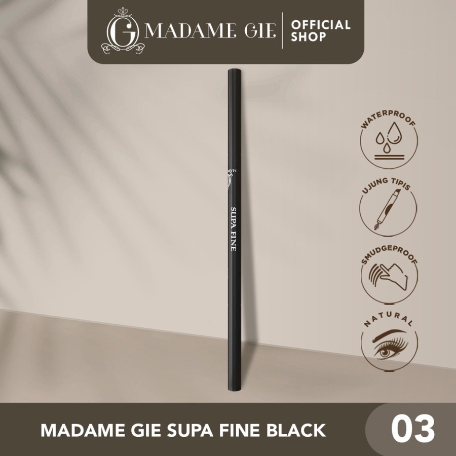 MADAME GIE SUPA FINE THIN EYEBROW MECHANIC / PENSIL ALIS